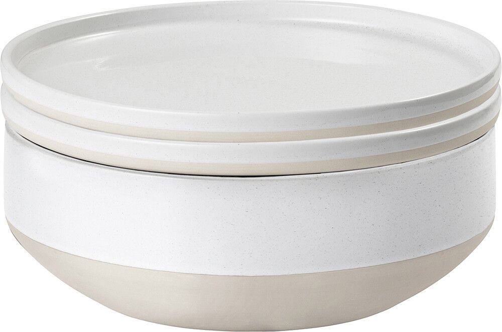 Brunner, Schüssel mit 2 Tellern aufeinander