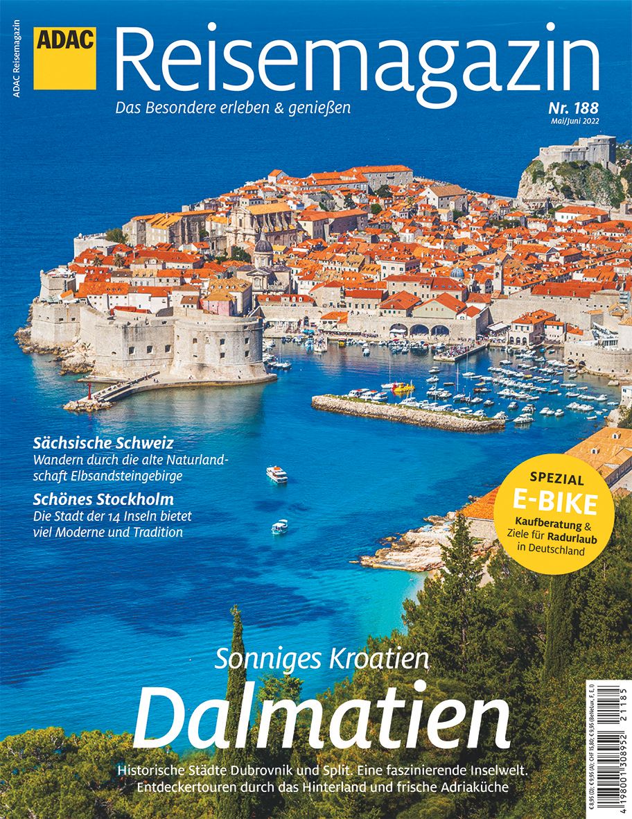 9783834233479 ADAC Reisemagazin Dalmatien Stadt von Meereswasser umgeben