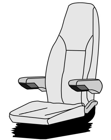 Auto-Sitz, Sitzplatz im Flugzeug, Armlehne, Beinfreiheit, Grau