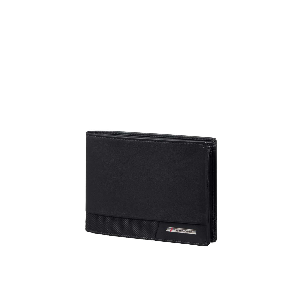 000009007770030661__PRINT Samsonite Geldbörse Schwarz geschlossen