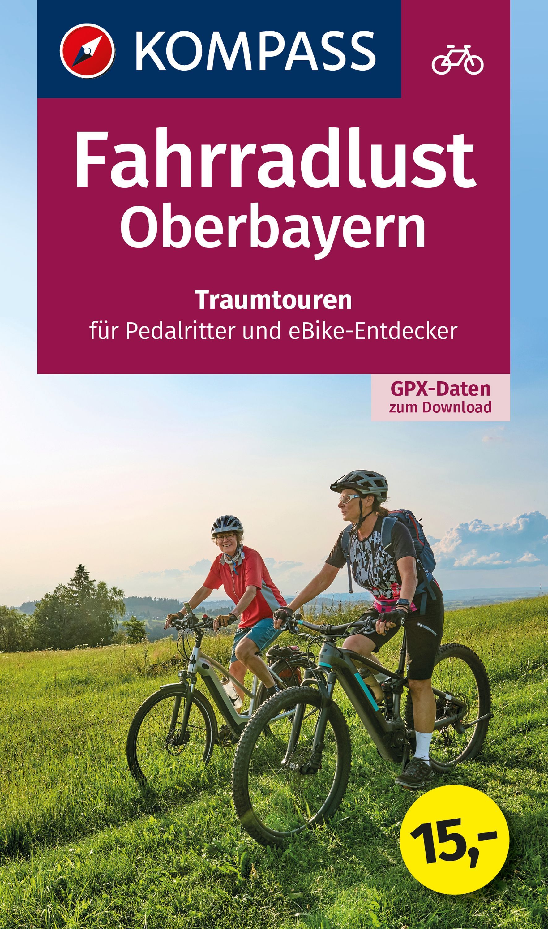 9783991541264 Cover, Fahrradlust Oberbayern