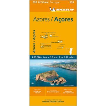 reiseatlas, karte, landschaft, azoren, meer