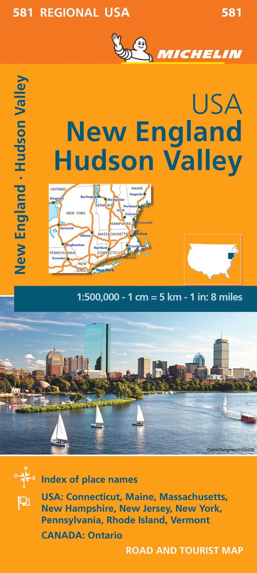9782067175211 Cover Michelin Regionalarte Neuengland, Hudson Valley