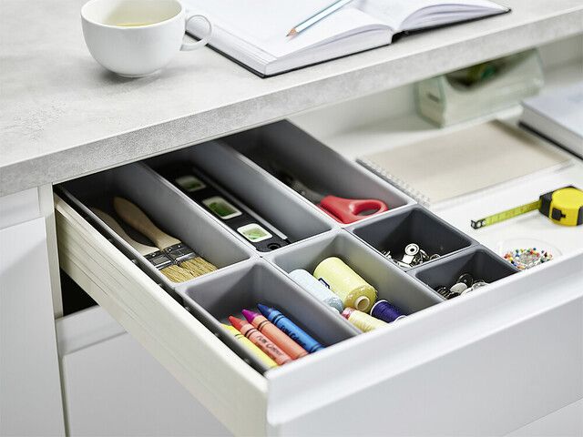 Schubladenorganizer, Schublade, Besteck