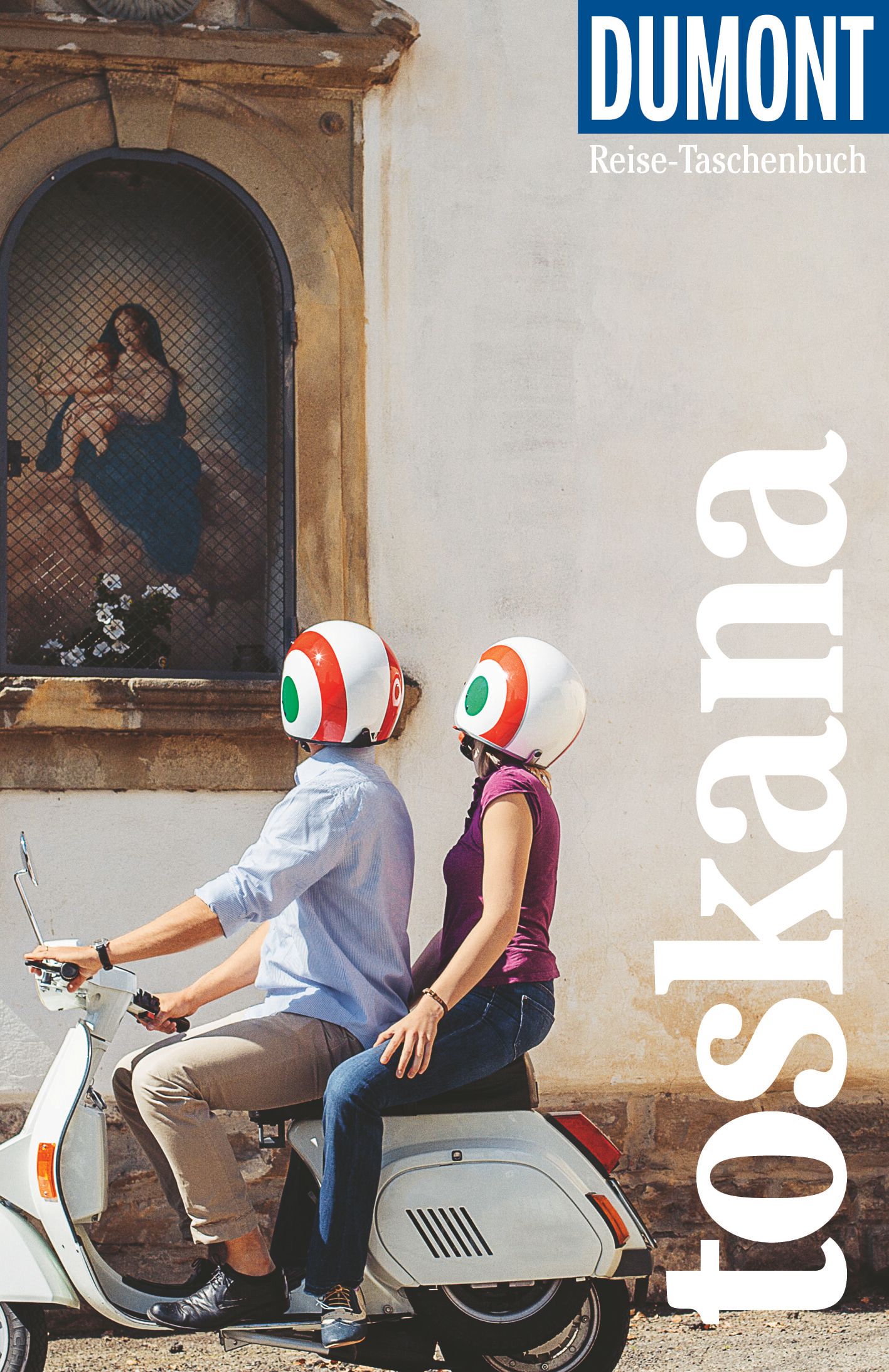 Roller, Vespa, zu zweit, Helm, Stadtreise
