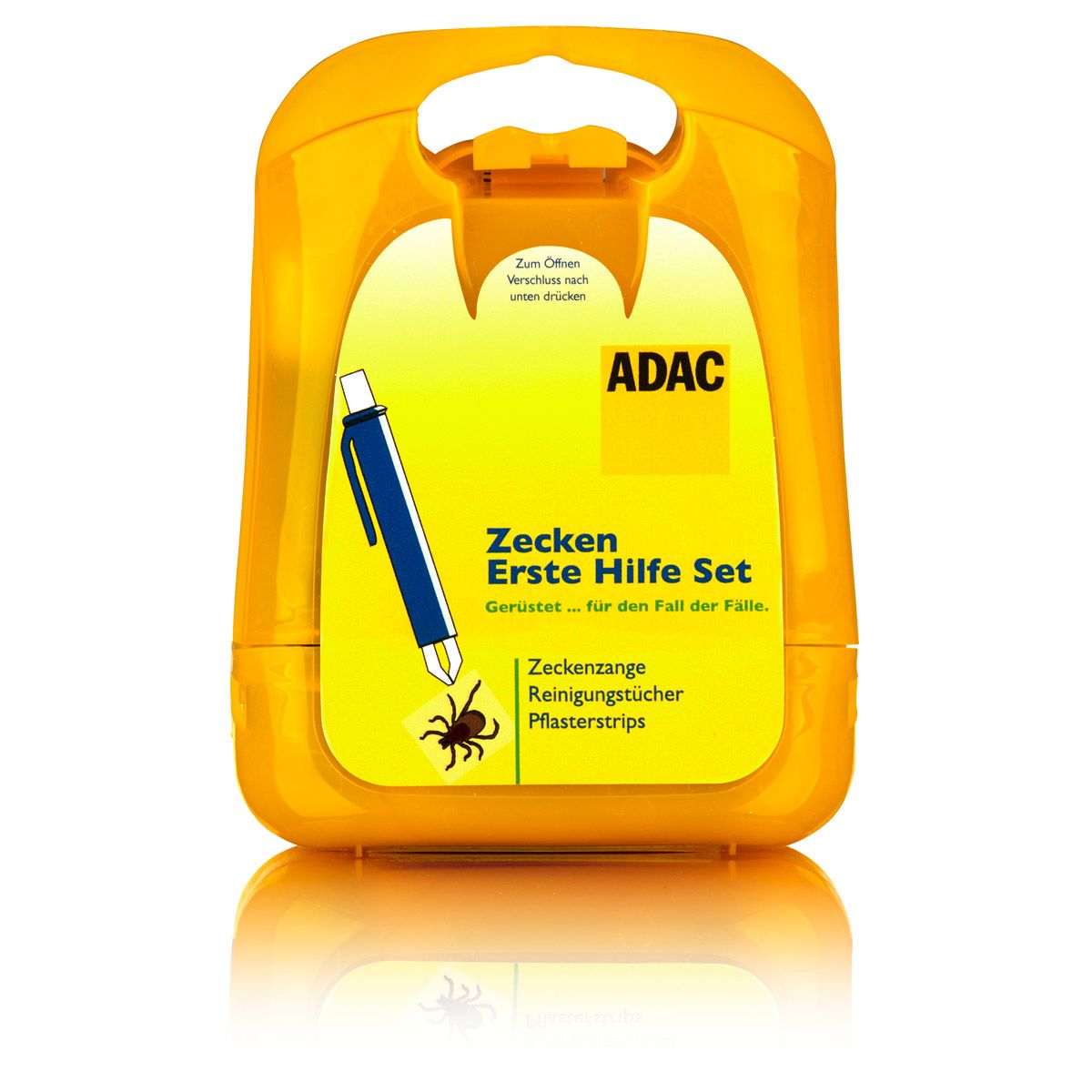 nrh20012295-adac-zecken-erste-hilfe-set Verpackung Zecken Set Gelb