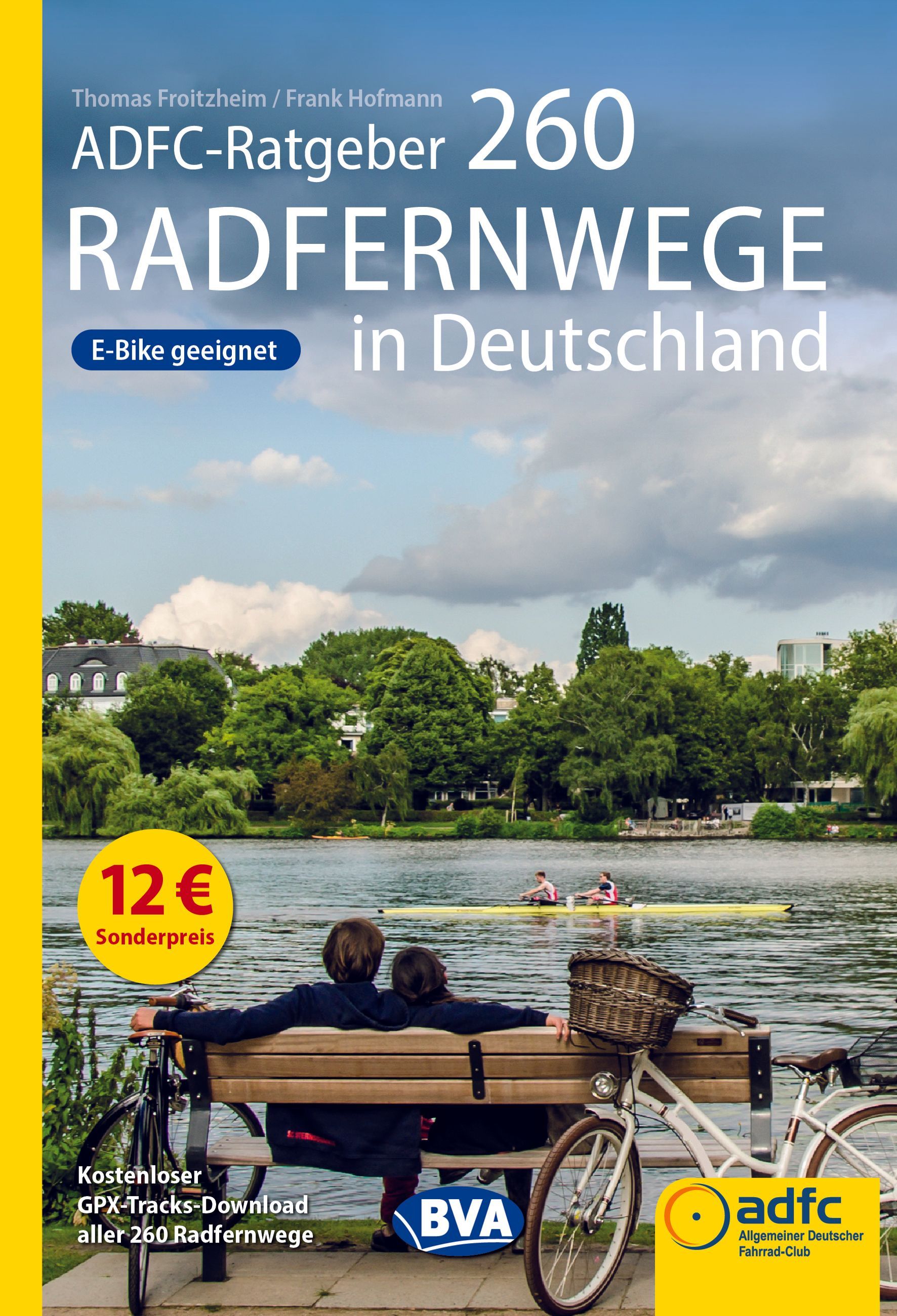 e-bike, Radtour, Radweg, Plakat, Deutschland