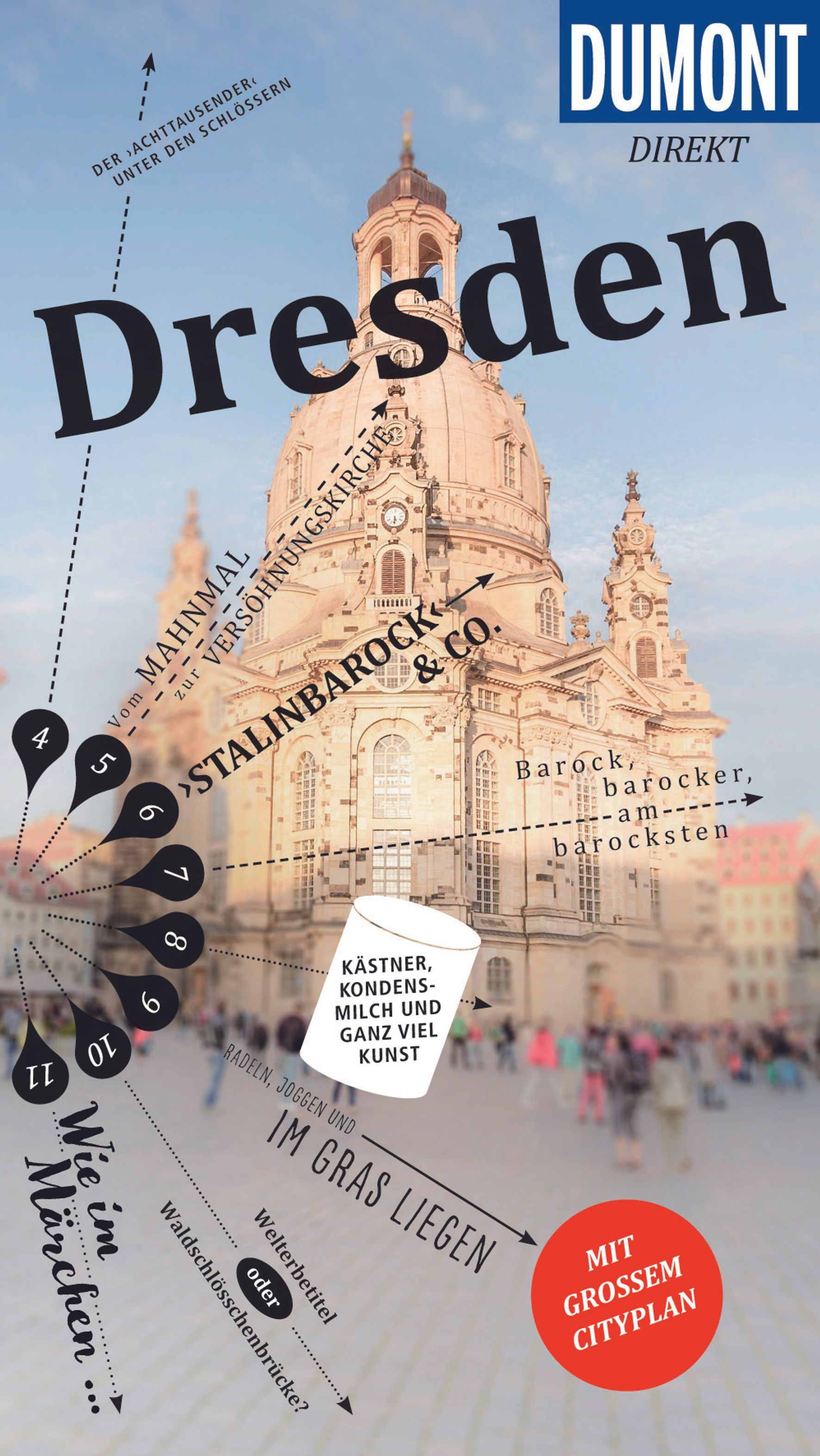 9783616000374 Cover Dumont Direkt Reiseführer Dresden
