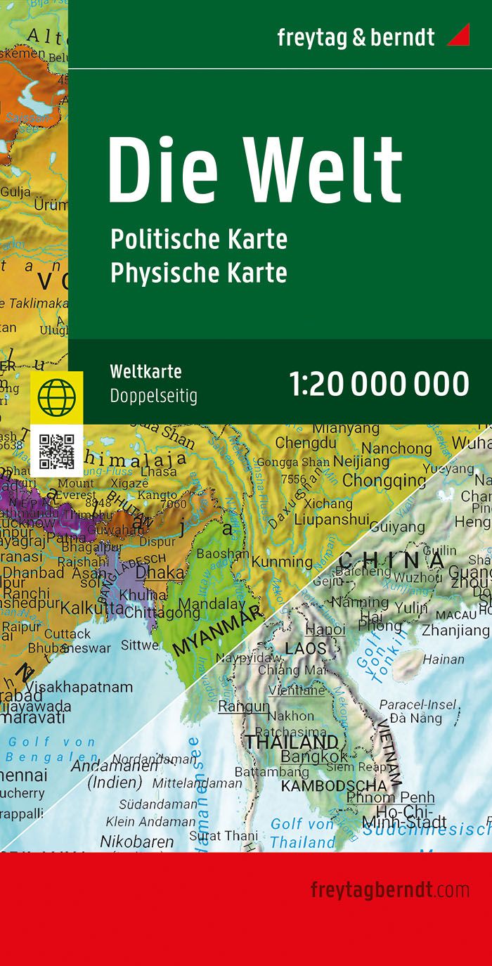 9783707923018 Cover , Karte Die Welt