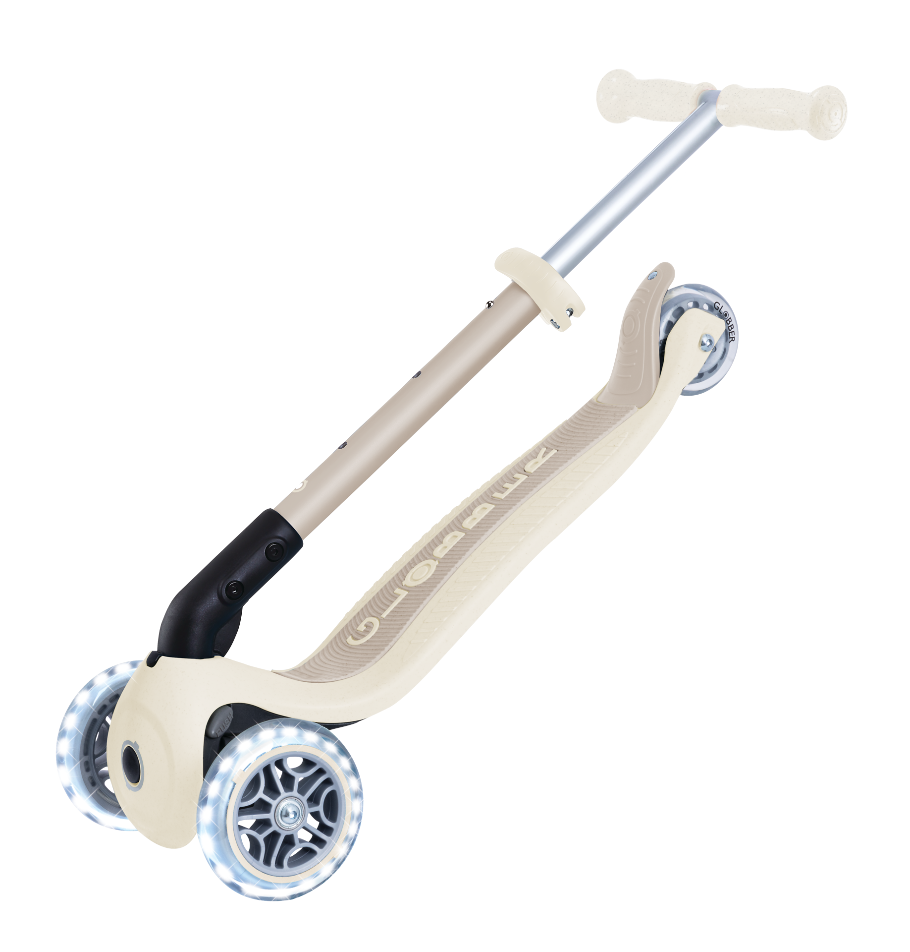 Transport, Fahrzeug, Kinderroller, Tretroller, Beige, Rad