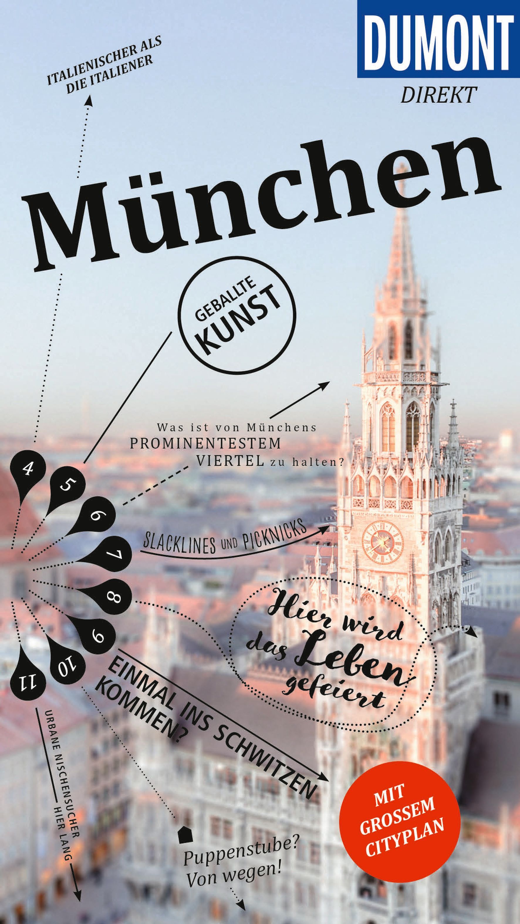 9783616000640 Cover Dumont Reiseführer direkt München