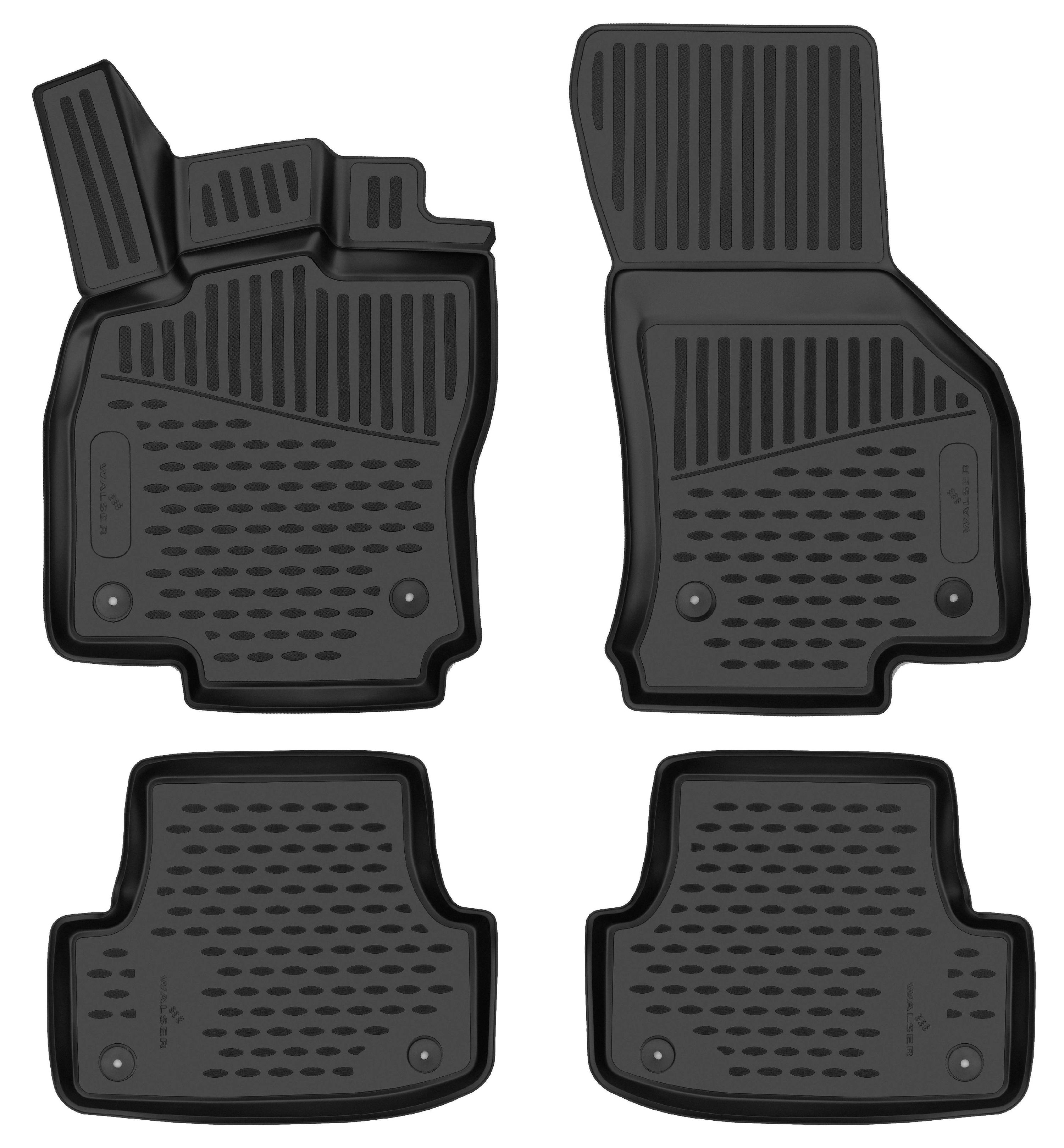 9001778751942_001 Fußmatte, Gummimatten XTR für Audi A3, schwarz