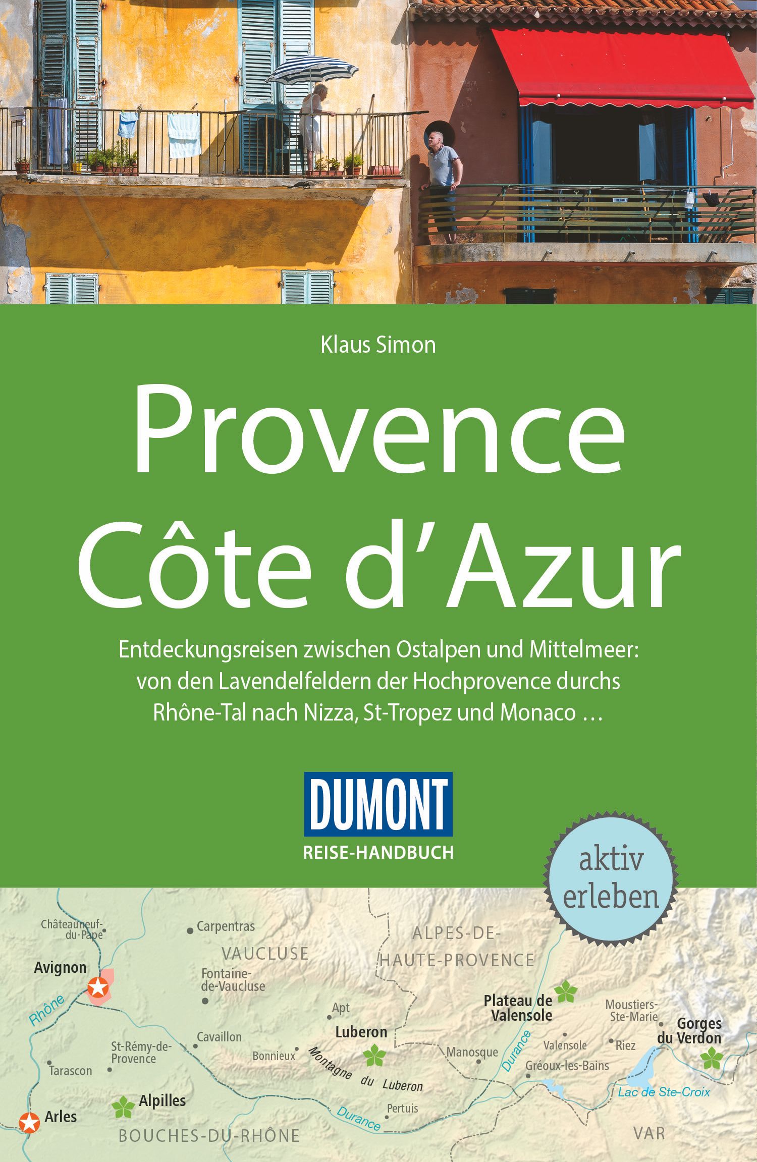 Buchumschlag, Reiseführer, Provence, Côte d’Azur, DuMont
