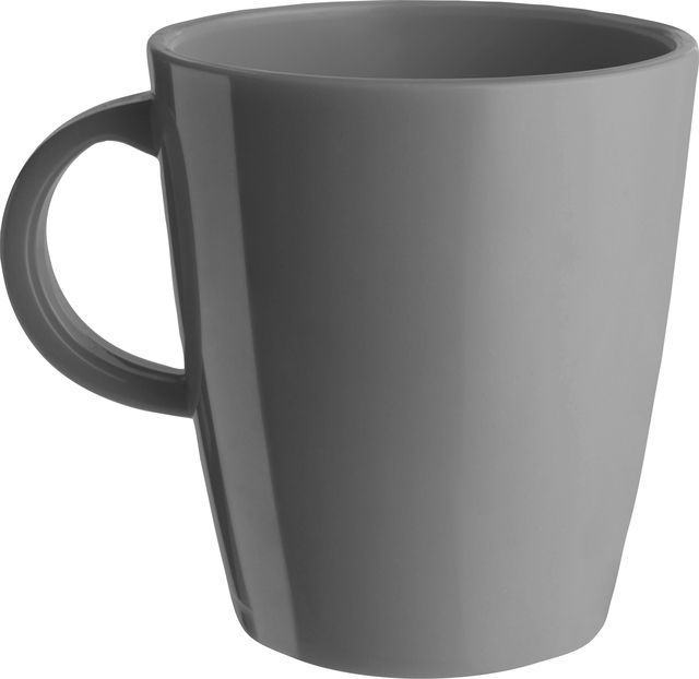BRUNNER Henkelbecher Venetian 300 ml Tasse, Becher, Henkelbecher, grau