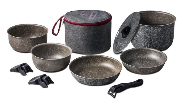 BEAVER BRAND Kochset Almana20-Evo Kochgeschirr, Topf, Set, Tasche