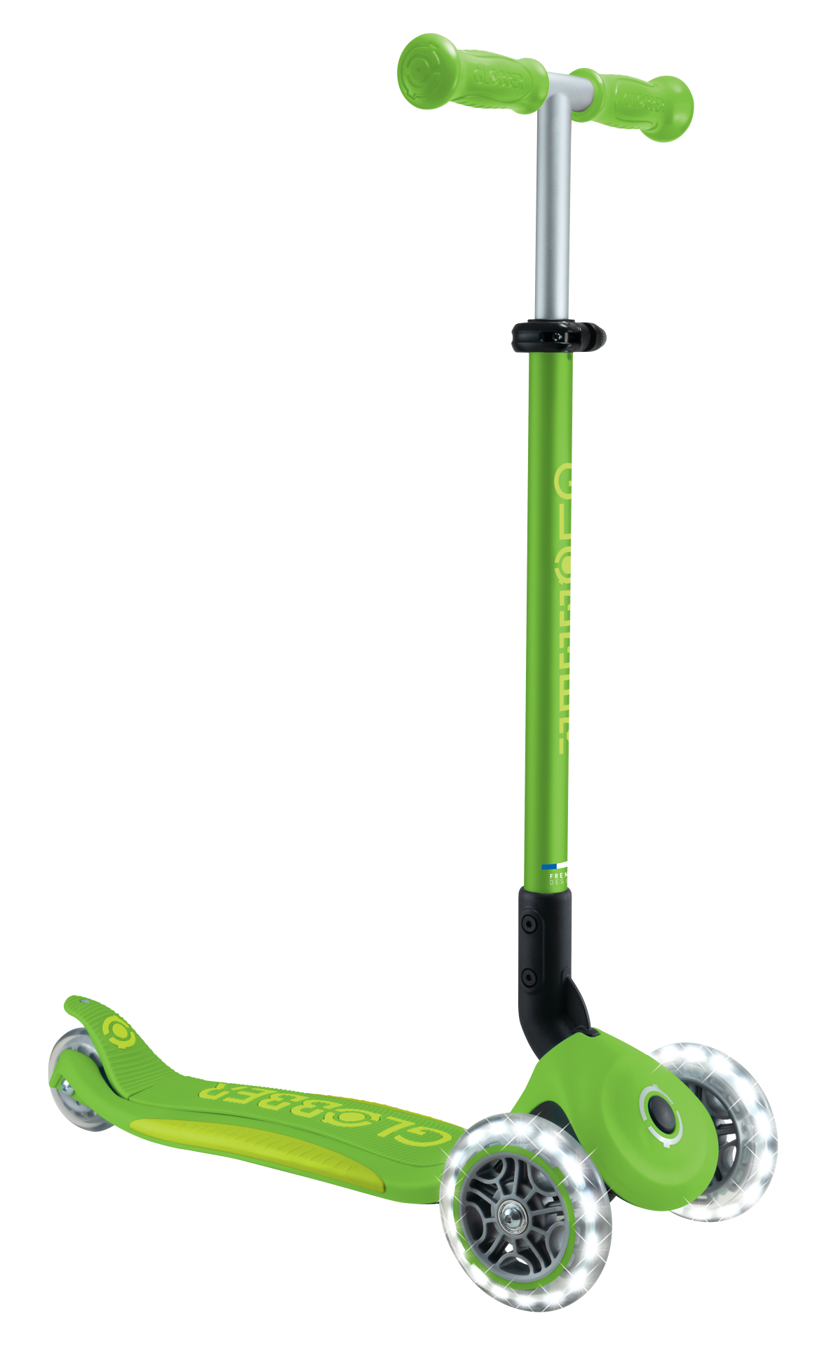 Transport, Fahrzeug, Kinderroller, Roller, Grün, Rad