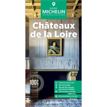 Travel-guide, Châteaux de la Loire, Michelin guide, Pictorial cover, Architecture heritage