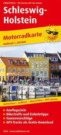 PP17 schleswig holstein motorradkarte