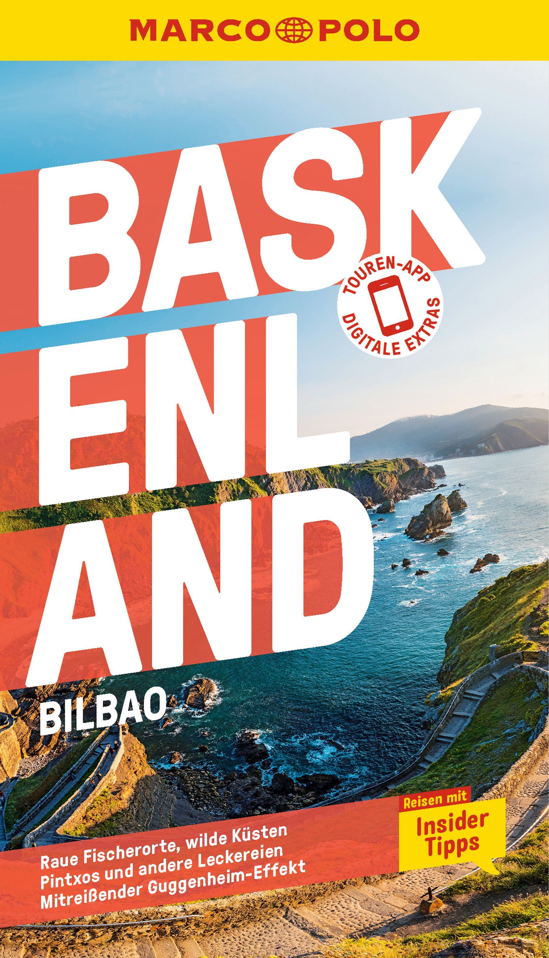 MARCO POLO Reiseführer Baskenland, Bilbao Werbung, Plakat, Veröffentlichung, Buch
