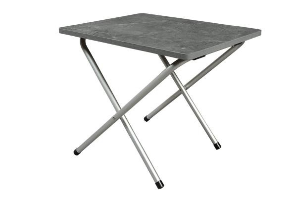 Isabella Beistelltisch 50 x 40 cm Beispelltisch, Campingtisch, grau