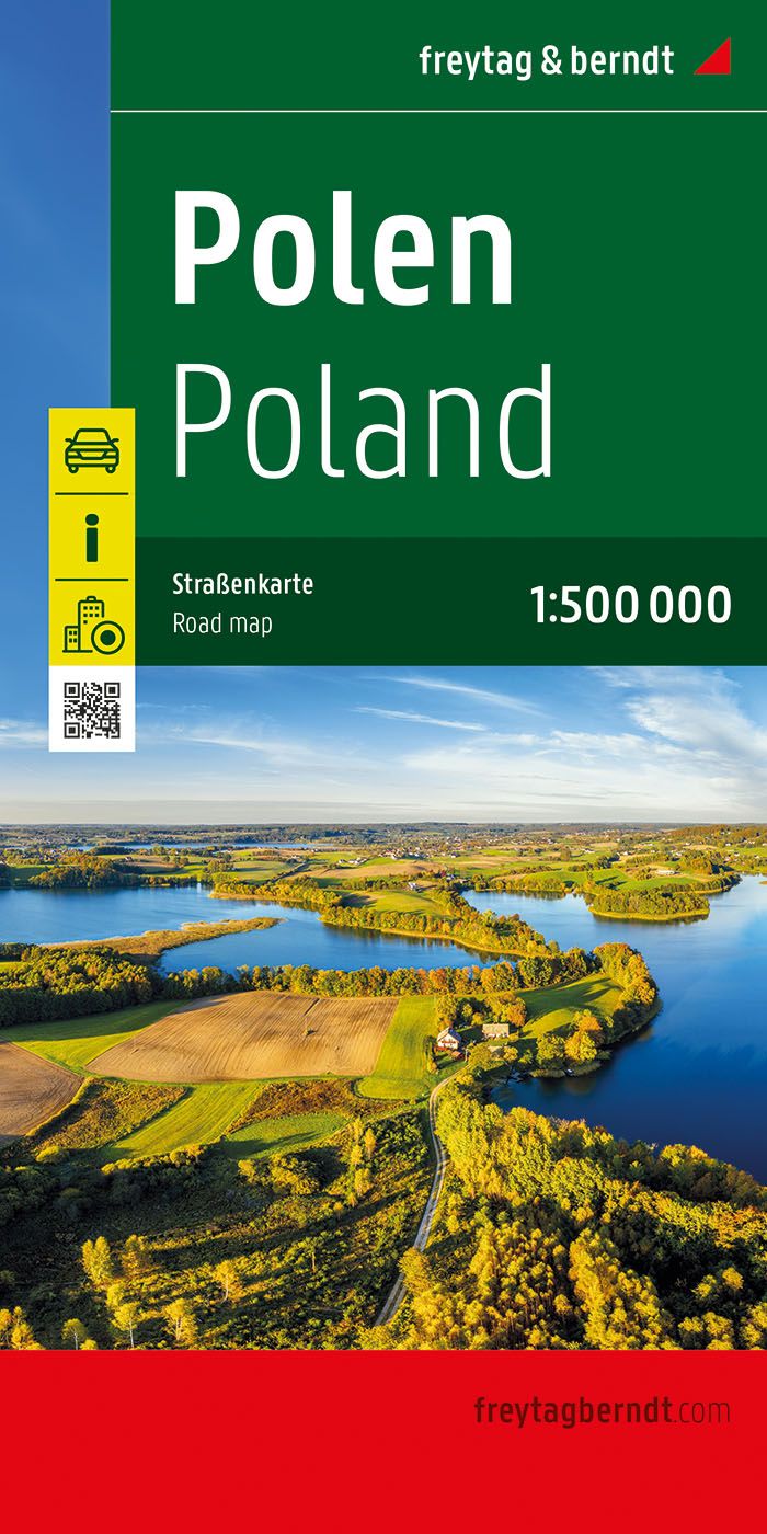 9783707922271 Cover Freytag & Berndt Straßenkarte Polen