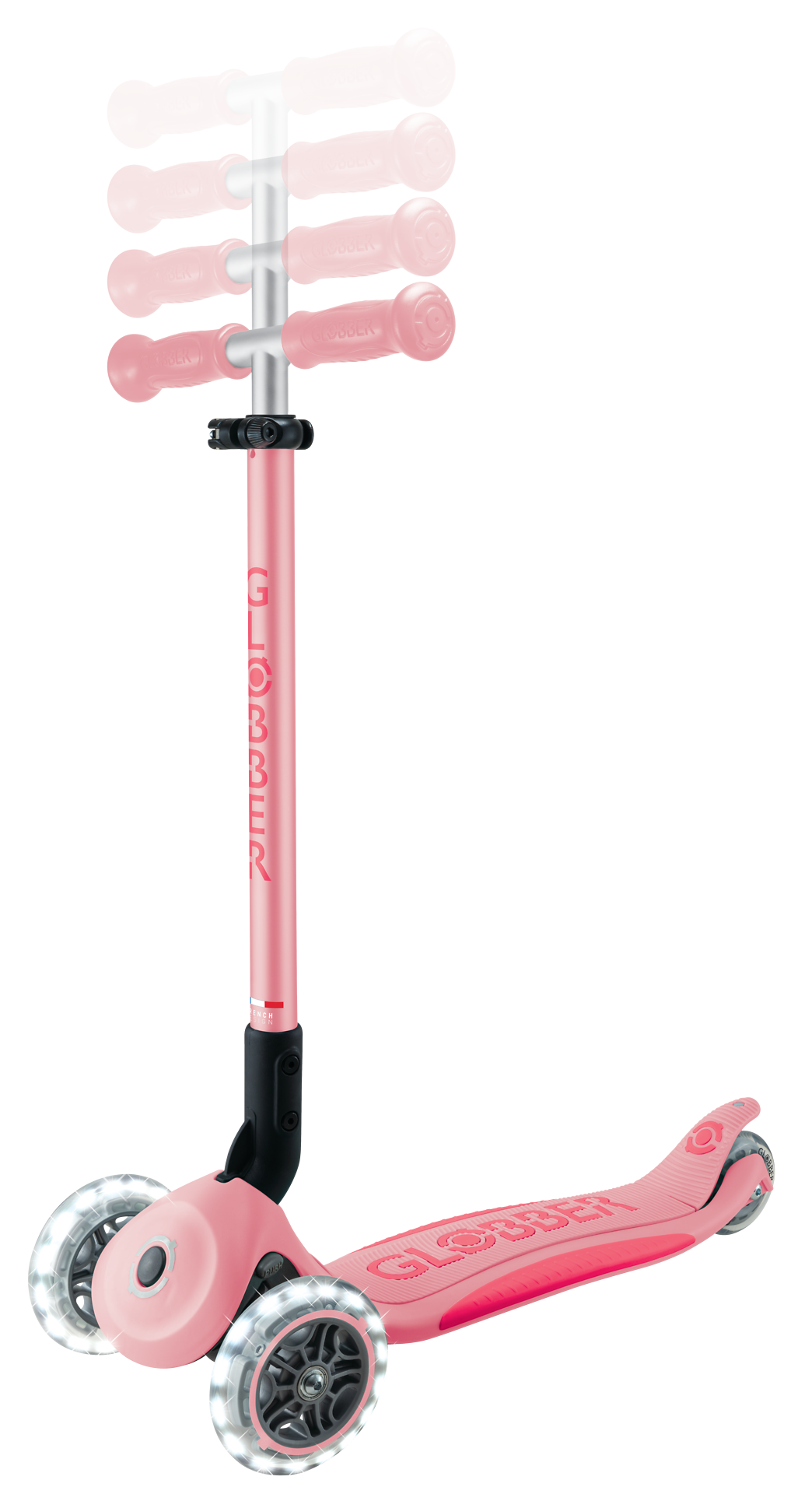 Roller, Kindertretroller, Pastellrosa