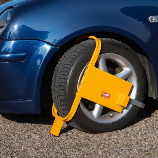 parkkralle_profi_225mmL28YdBElfJ8tN Parkkralle an Autoreifen Montiert, Gelb