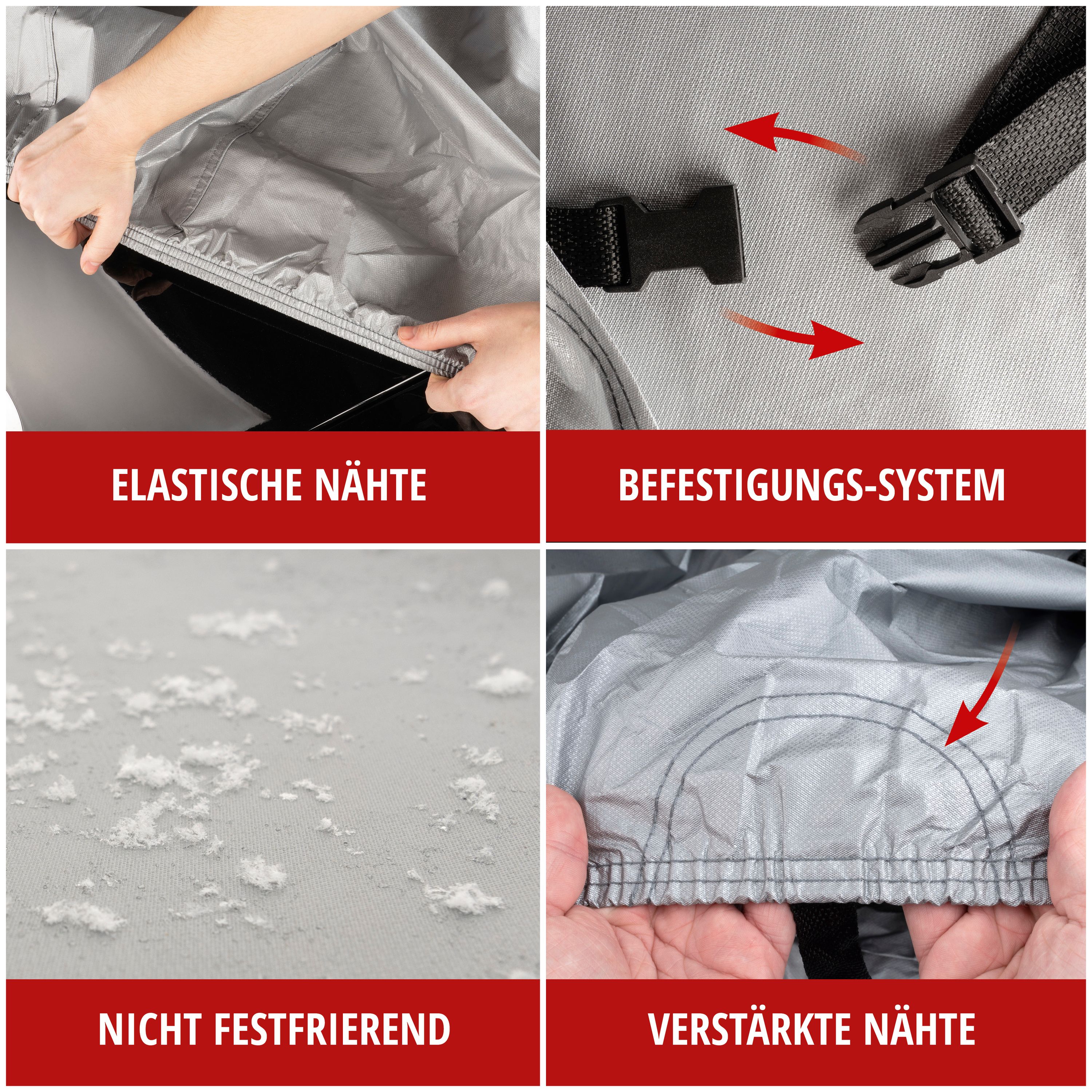 Beschreibung, Funktion Autoabdeckung