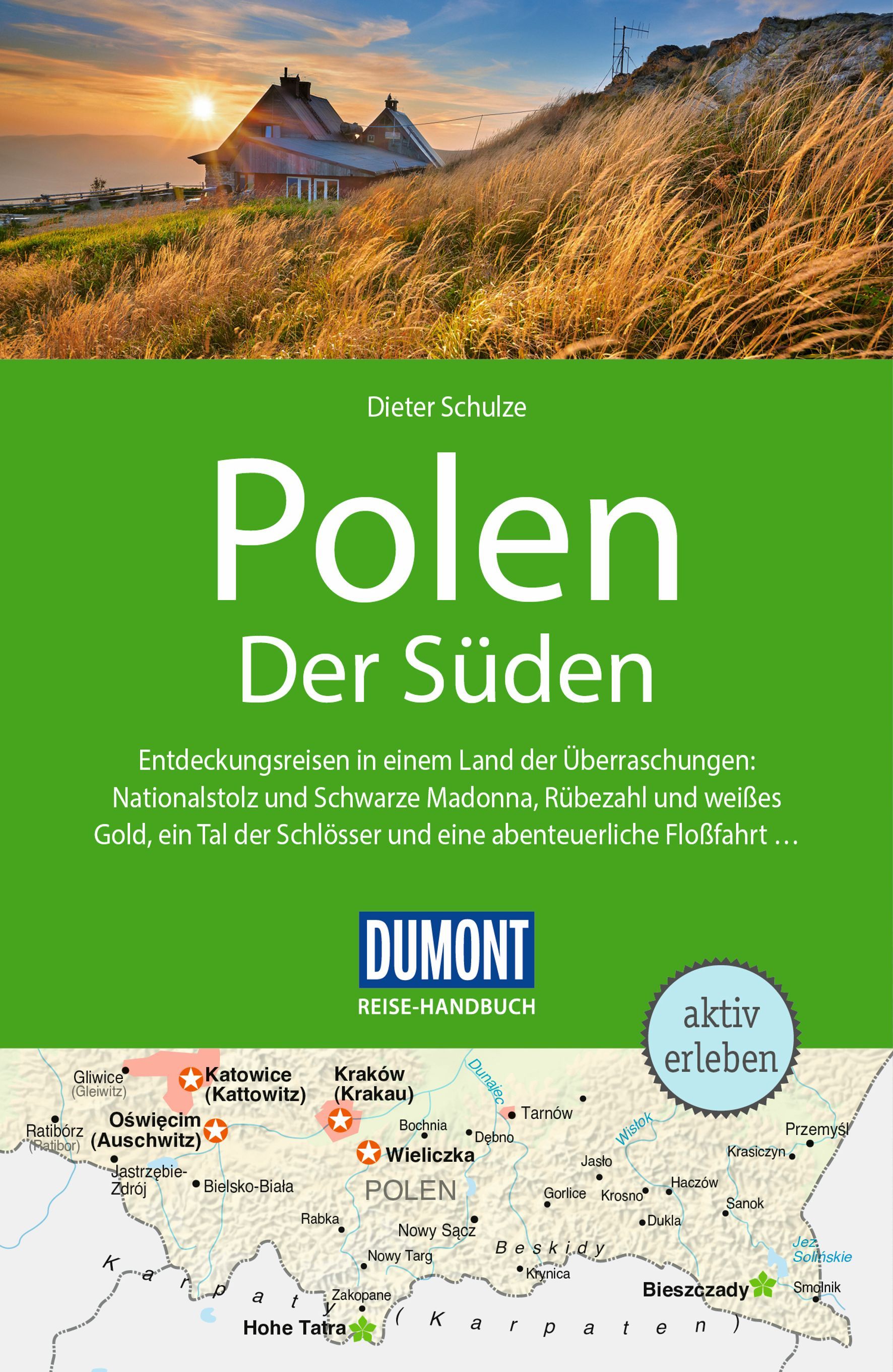 DUMONT Reise-Handbuch Reiseführer Polen, Der Süden Werbung, Plakat