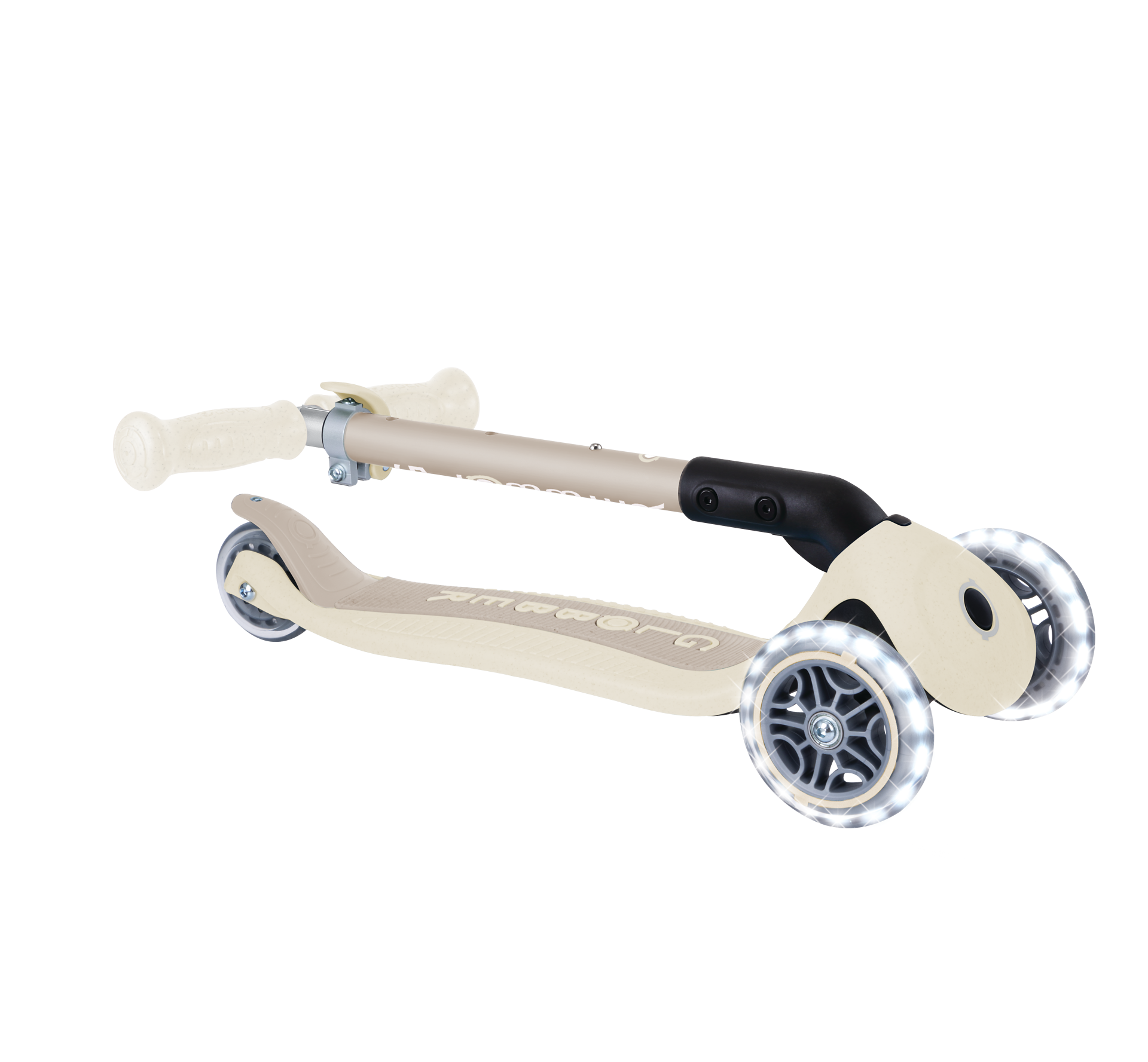 Transport, Fahrzeug, Kinderroller, Tretroller, Beige, Rad