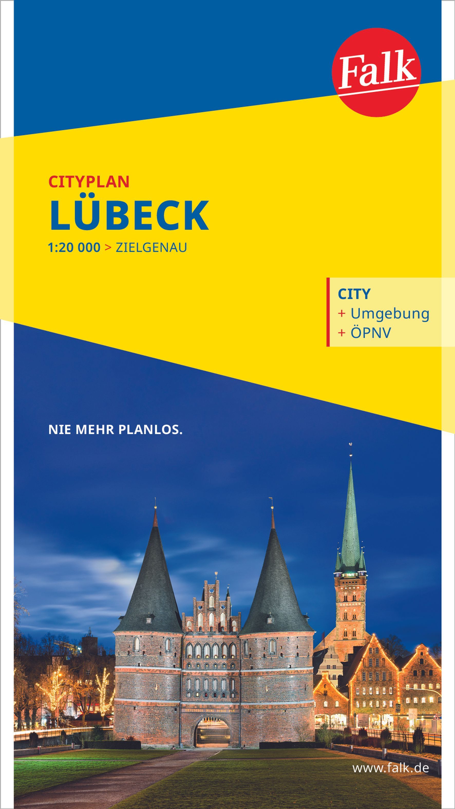 9783827900531 Cover Falk Cityplan Lübeck