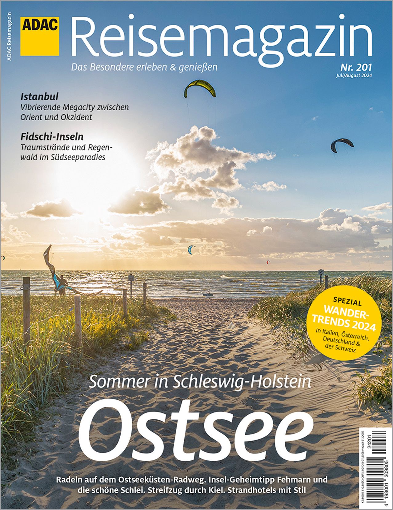 ADAC Reisemagazin - Titelthema Schleswig-Holstein Werbung, Plakat, Veröffentlichung,