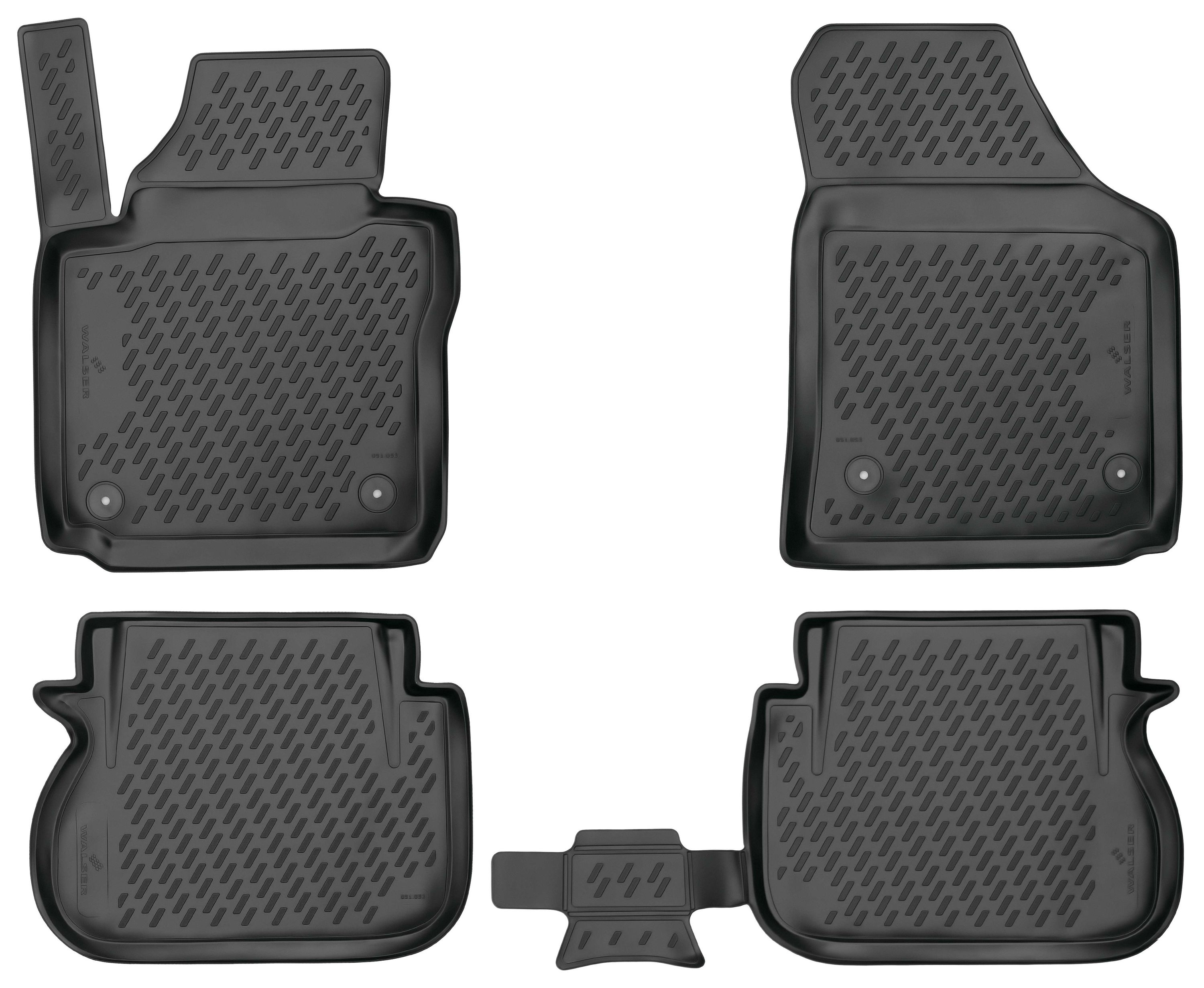 9001778750563_001 Gummimatte XTR für VW Caddy 201 Komplettset