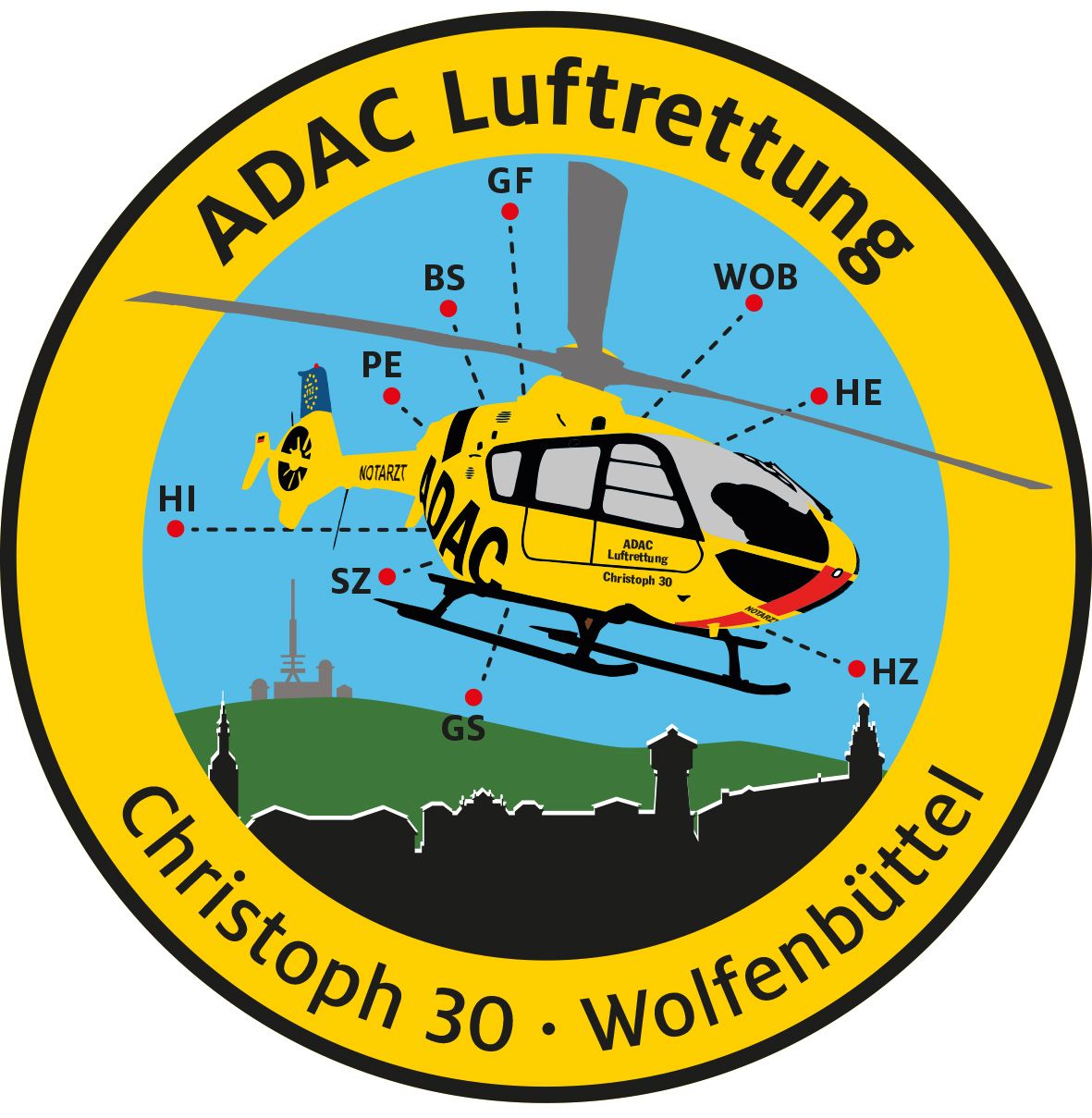 Fanpatch-Station-Chr-30-Wolfenbuttel_final Fanpatch ADAC Luftrettung Christoph 30 Wolfenbüttel