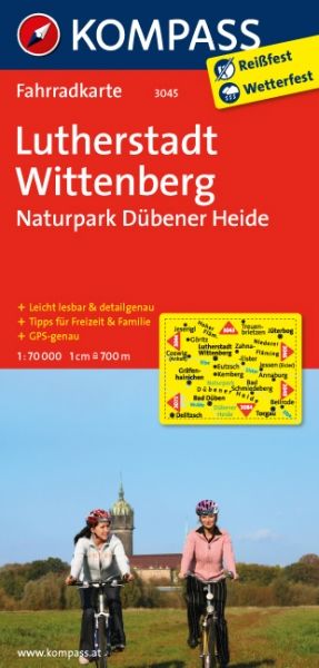 97838502657136otRkcDK5ewex Cover Kompass Fahrradkarte Lutherstadt, Wittenberg