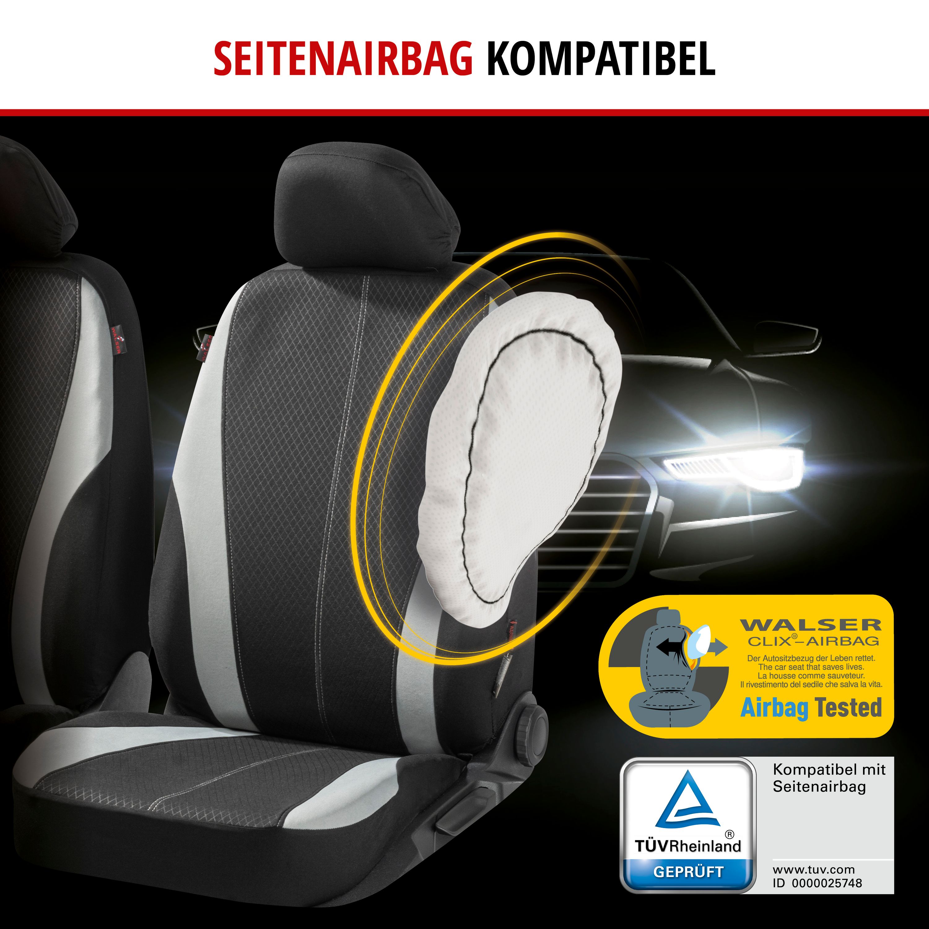 9001778118578_005 Autositzbezug Dundee Komplettset Abbildung Details