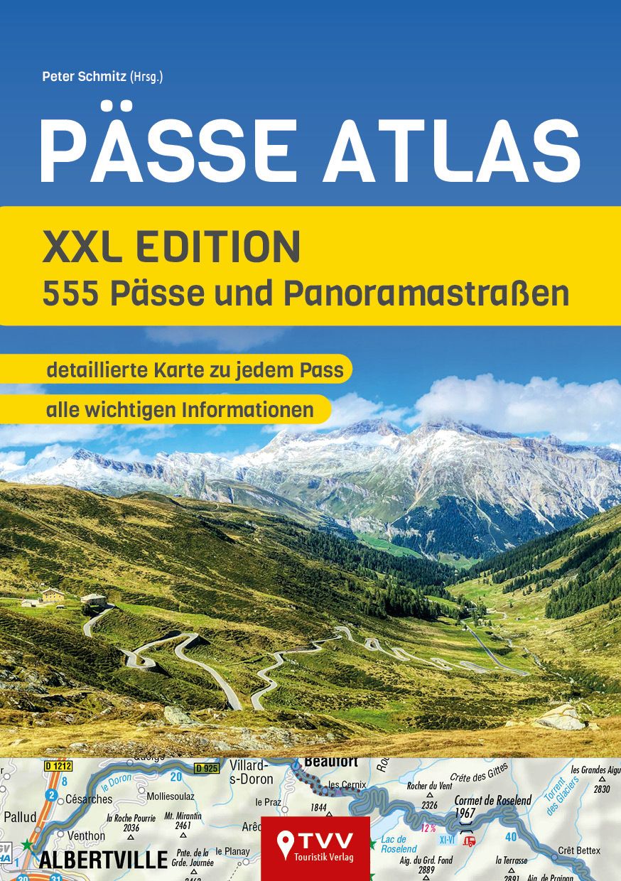 PÄSSE ATLAS - XXL Edition Werbung, Plakat, Natur, Draußen, Szenerie