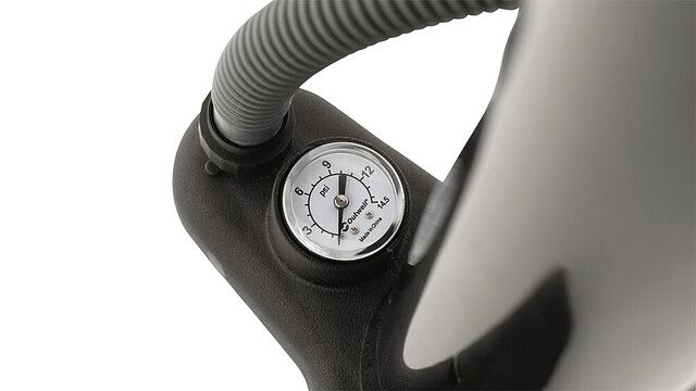 Manometer, Druckmesser, Schlauchanschluss, Gummi, Inspirierte Sicht