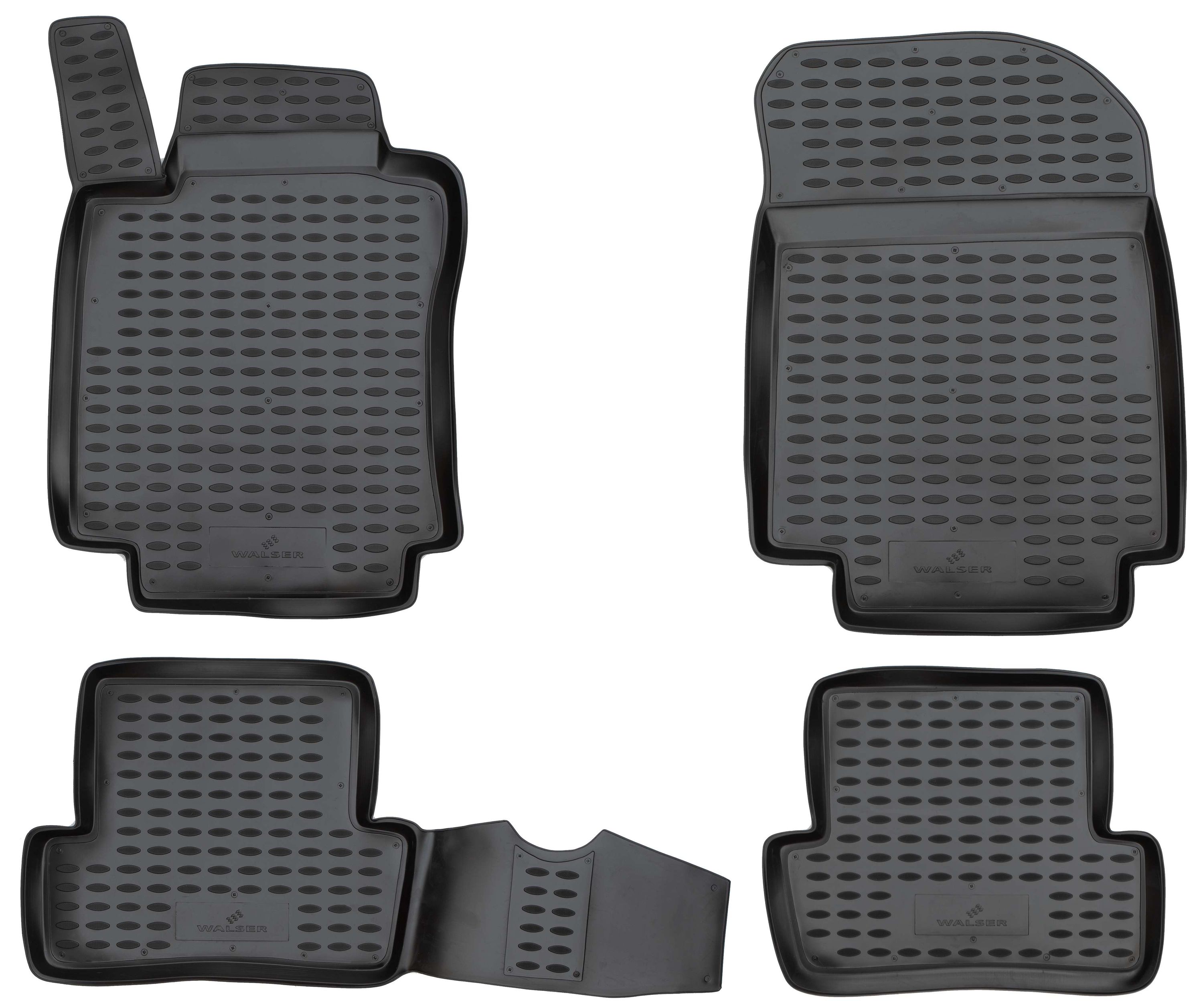 Gummimatten XTR Renault Clio III, Clio III Grandtour Komplettset