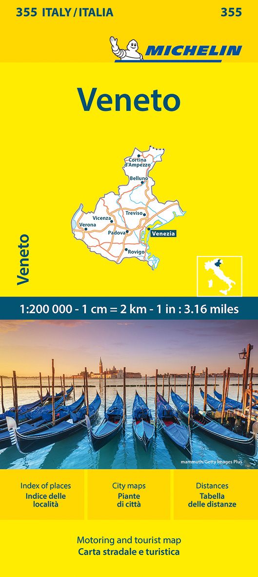 9782067258945 Cover Michelin Straßenkarte Venetien
